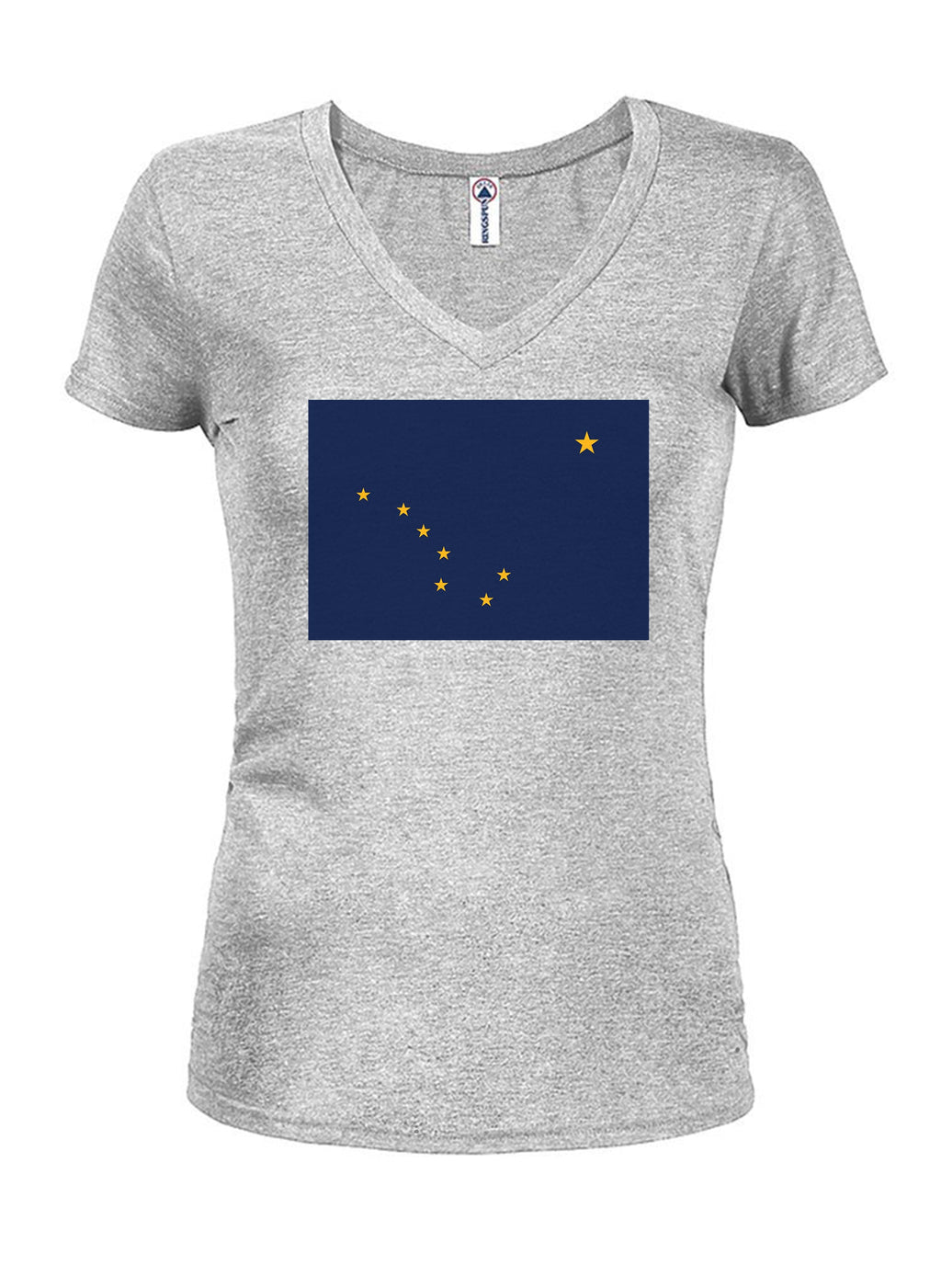 Alaska State Flag Juniors V Neck T-Shirt product image 3