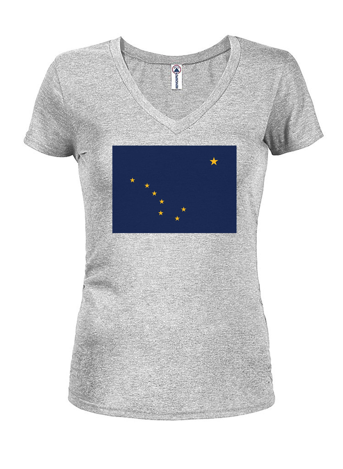 Alaska State Flag Juniors V Neck T-Shirt product image 3