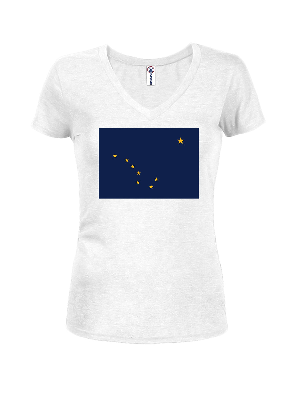 Alaska State Flag Juniors V Neck T-Shirt product image 2