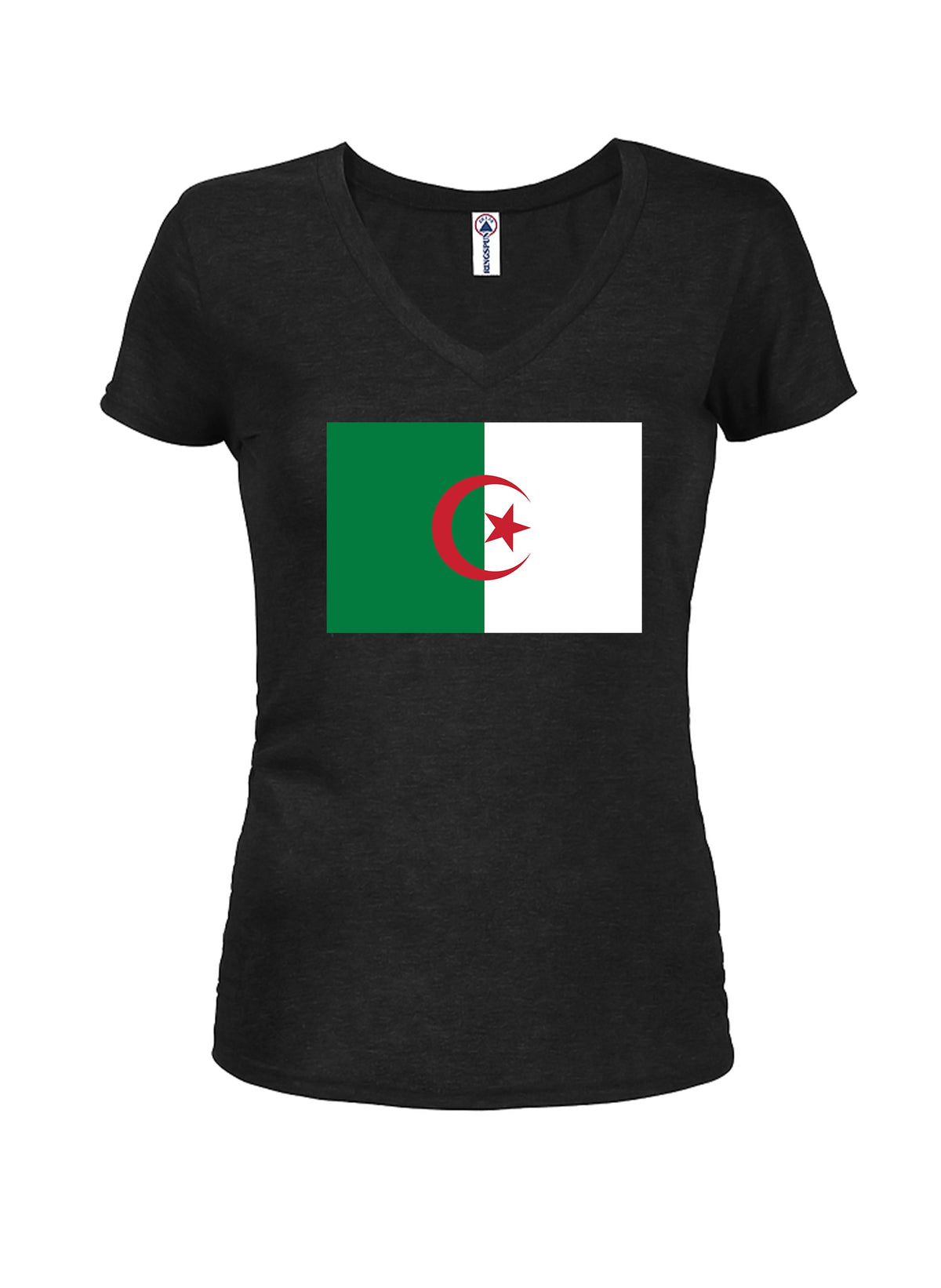 Algeria Flag Juniors V Neck T-Shirt product image 1