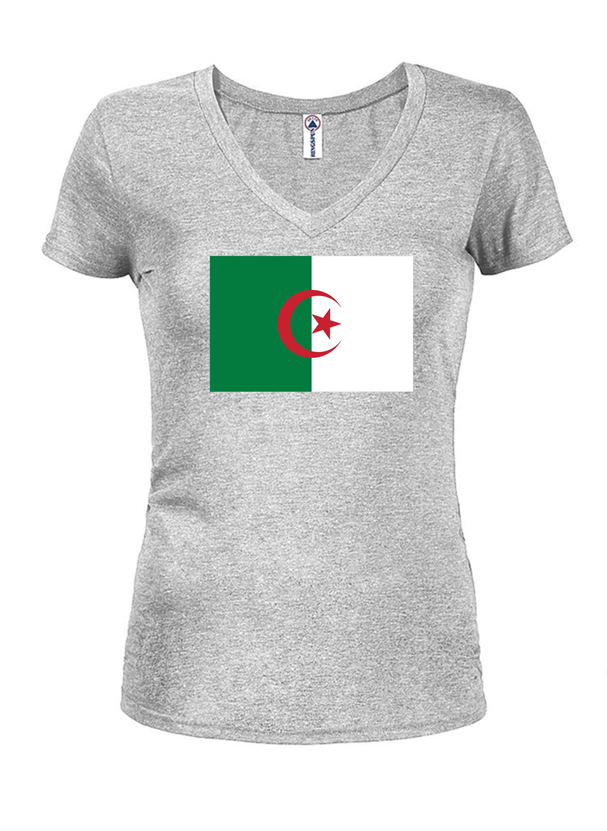 Algeria Flag Juniors V Neck T-Shirt product image 3