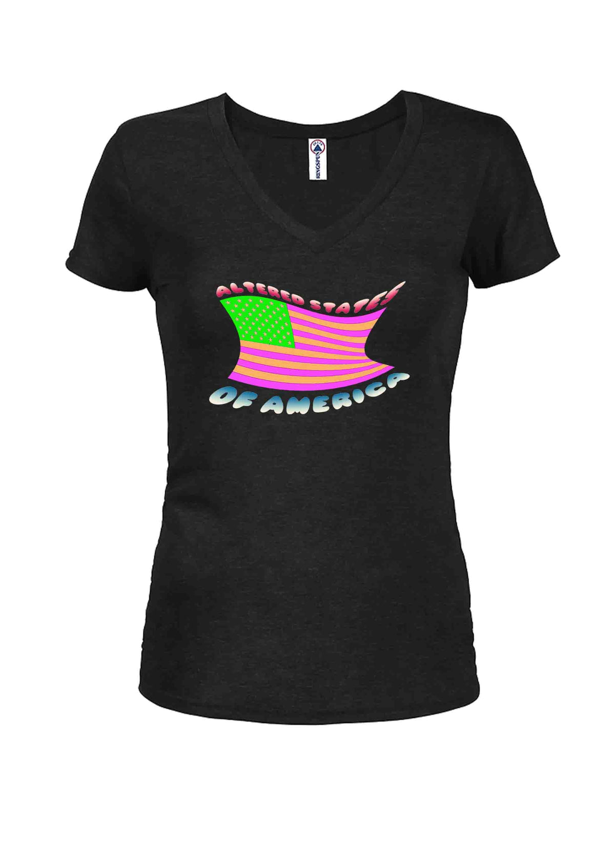 Altered States of America Juniors V Neck T-Shirt product image 1