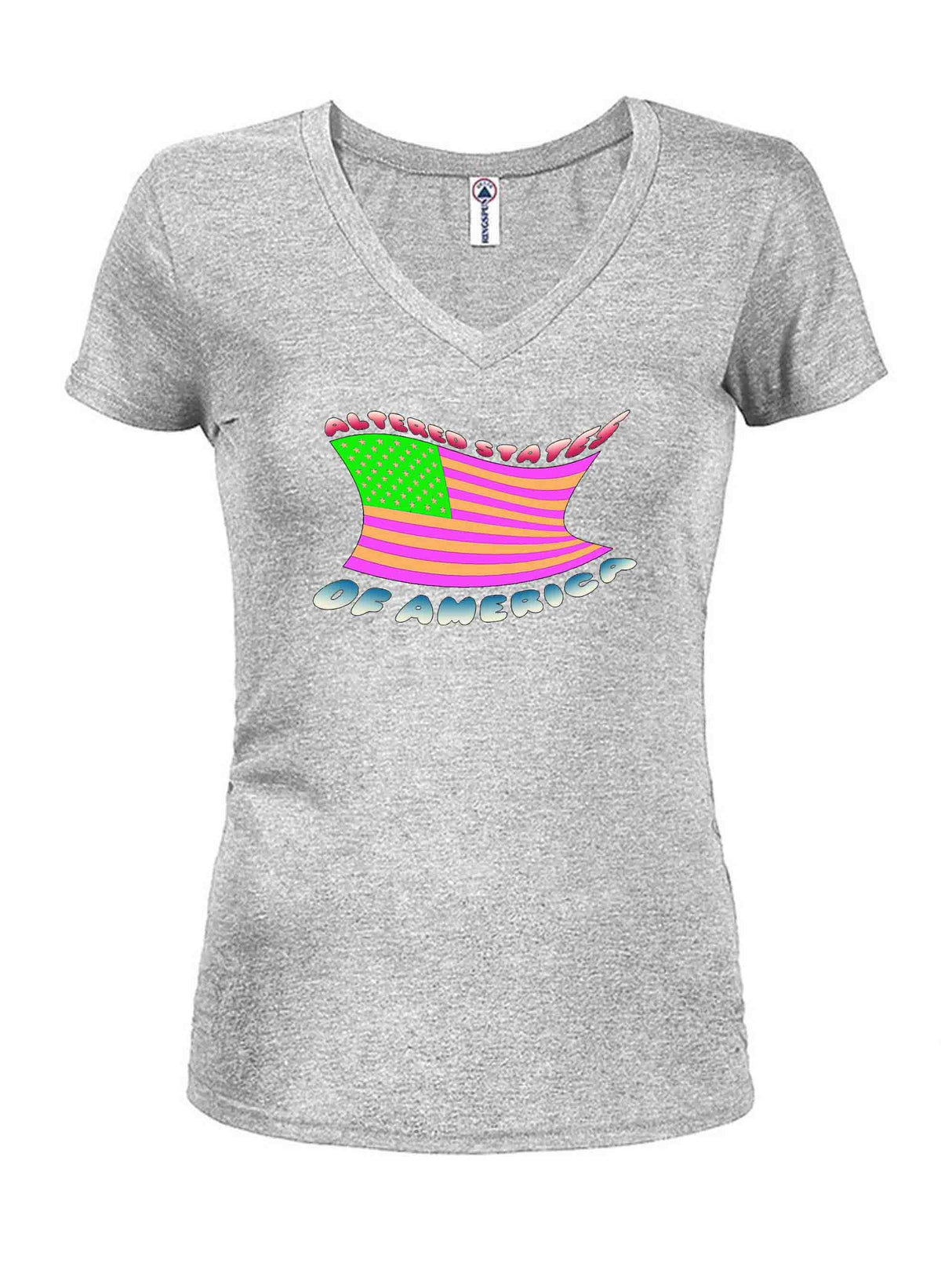 Altered States of America Juniors V Neck T-Shirt product image 3