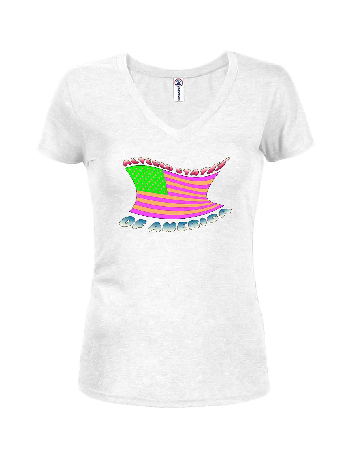 Altered States of America Juniors V Neck T-Shirt product image 2