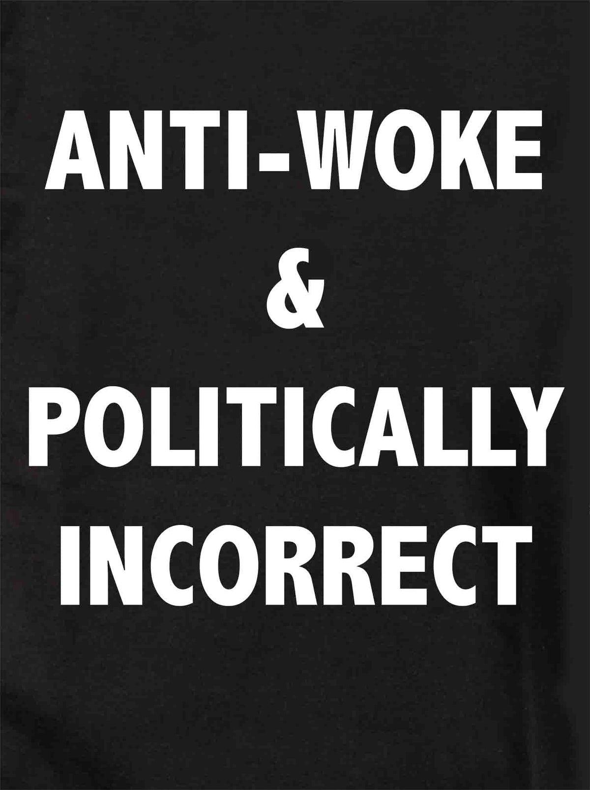 Anti-Woke & Politically Incorrect T-Shirt product image 1