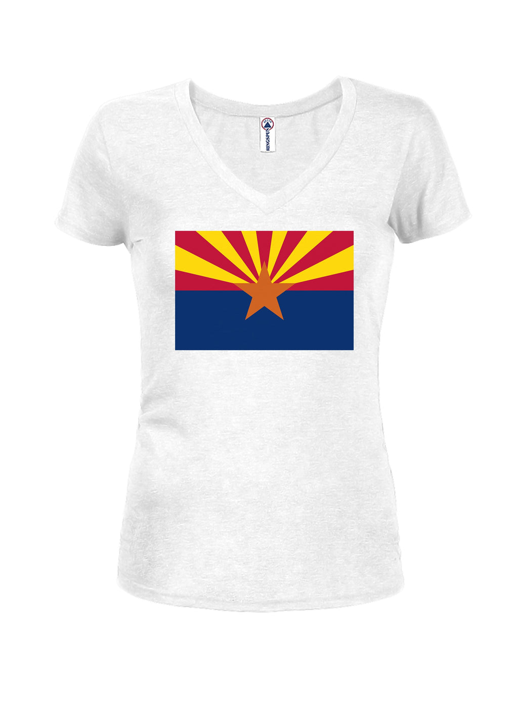 Arizona State Flag Juniors V Neck T-Shirt product image 2