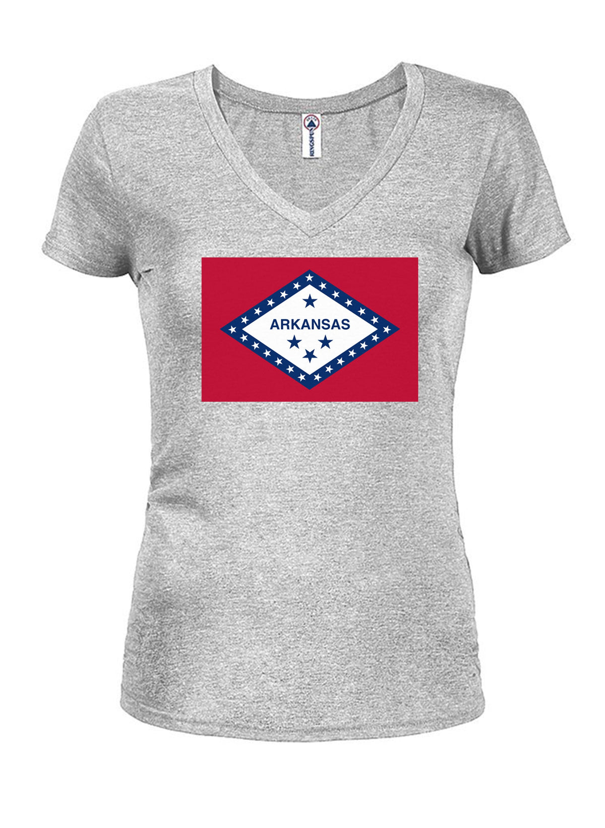 Arkansas State Flag Juniors V Neck T-Shirt product image 3