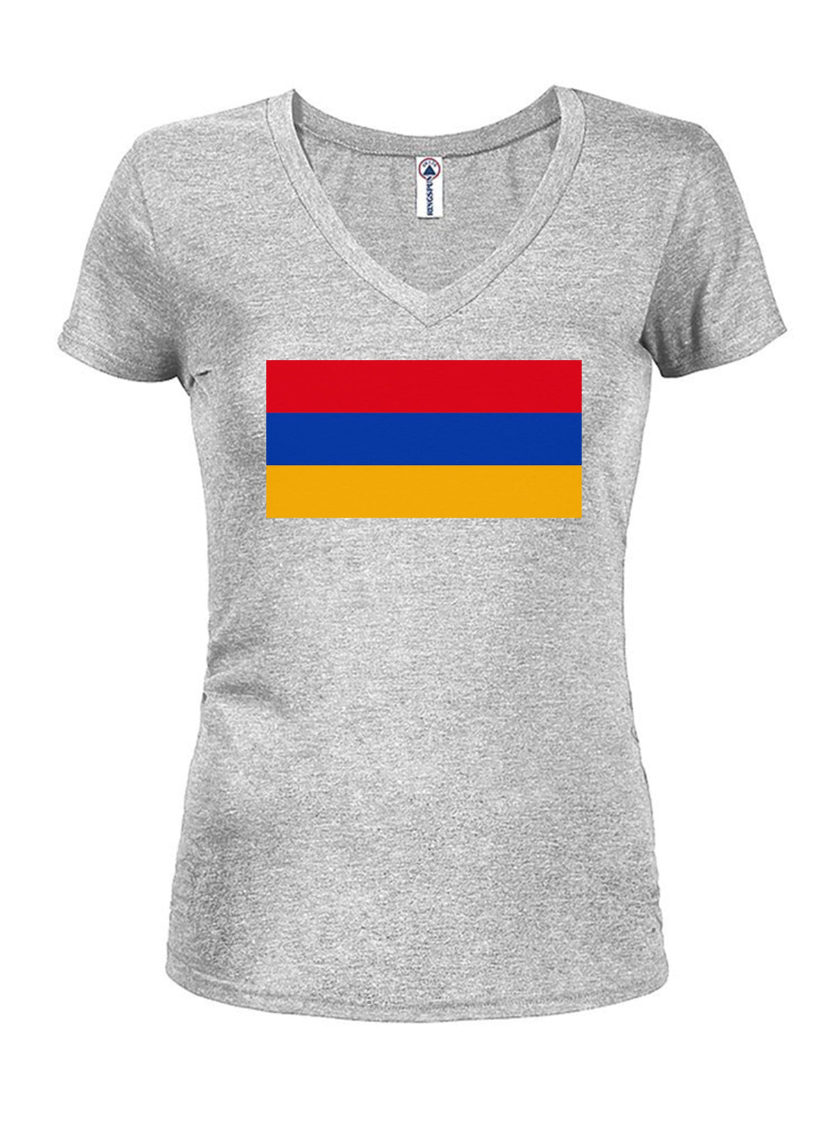 Armenian Flag Juniors V Neck T-Shirt product image 3