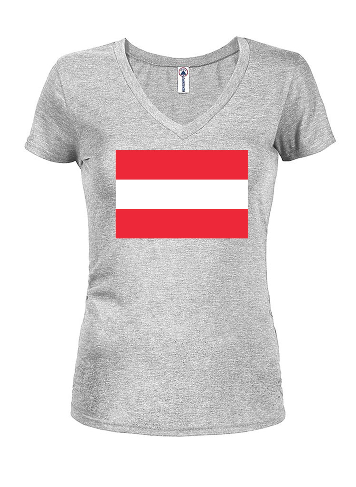 Austrian Flag Juniors V Neck T-Shirt product image 3