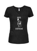 Avoid Everyone Juniors V Neck T-Shirt product image 1