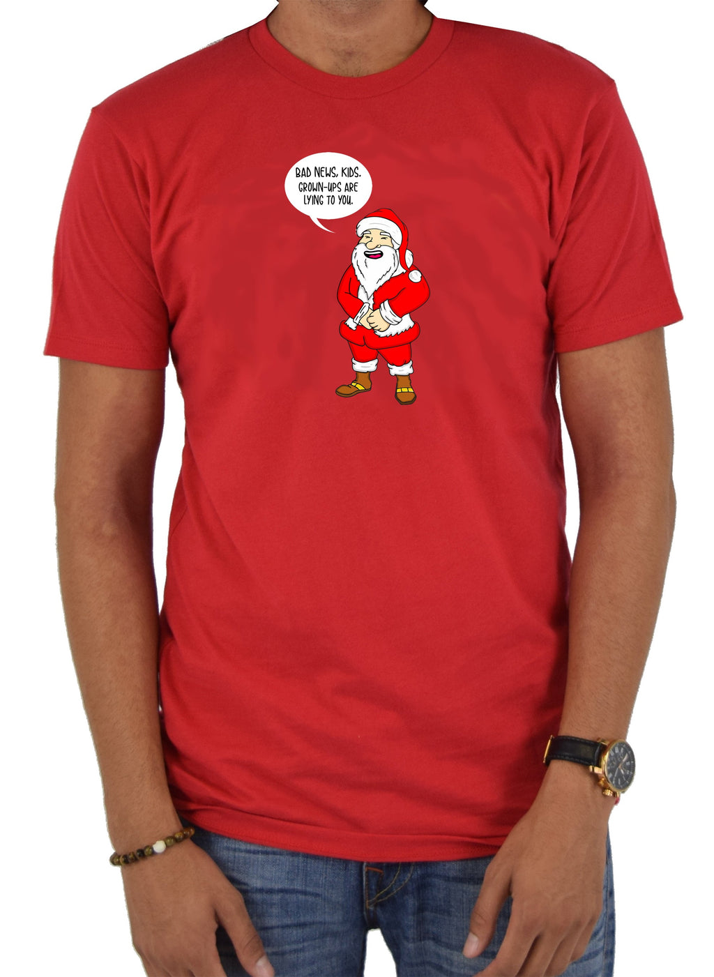 Bad News Kids. Grown-ups are lying to you T-Shirt product image 5