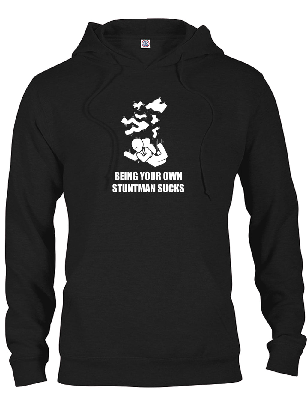 Being Your Own Stuntman Sucks T-Shirt product image 8