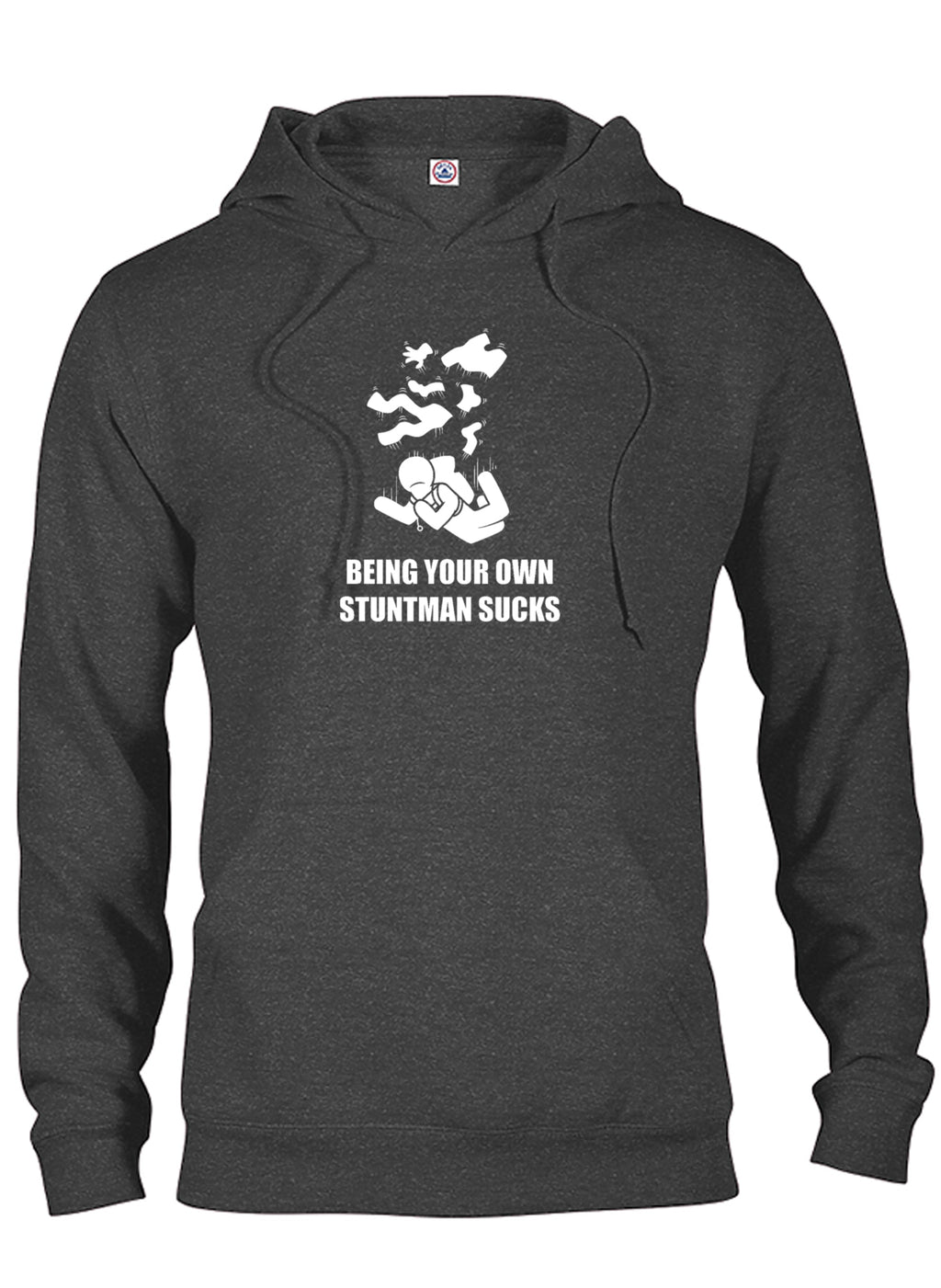 Being Your Own Stuntman Sucks T-Shirt product image 10