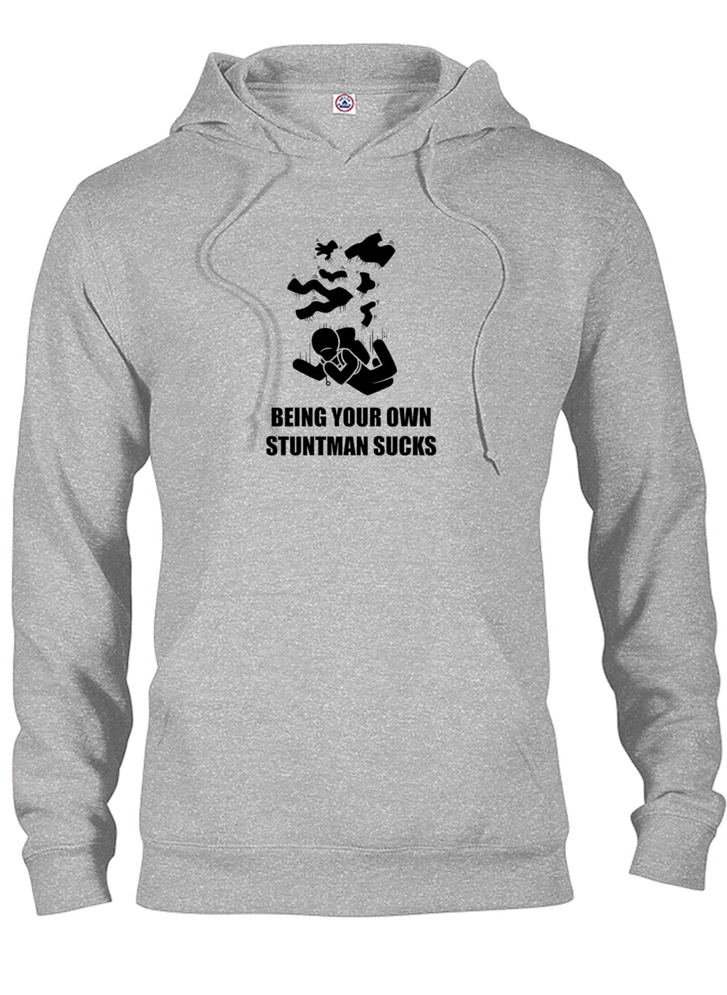 Being Your Own Stuntman Sucks T-Shirt product image 12