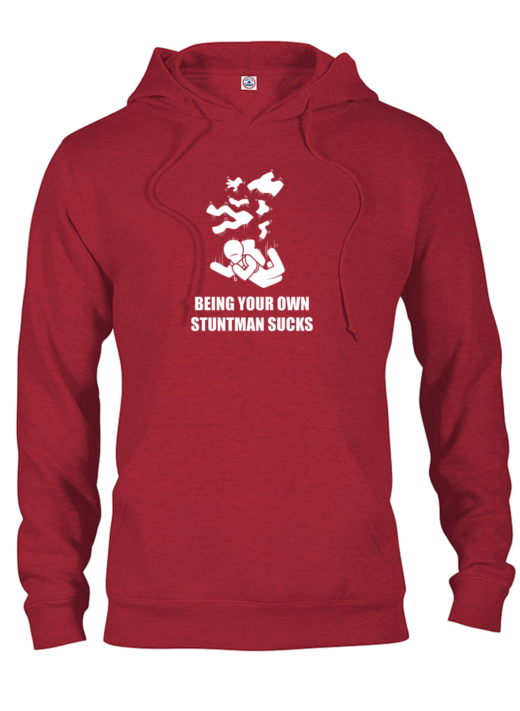 Being Your Own Stuntman Sucks T-Shirt product image 11