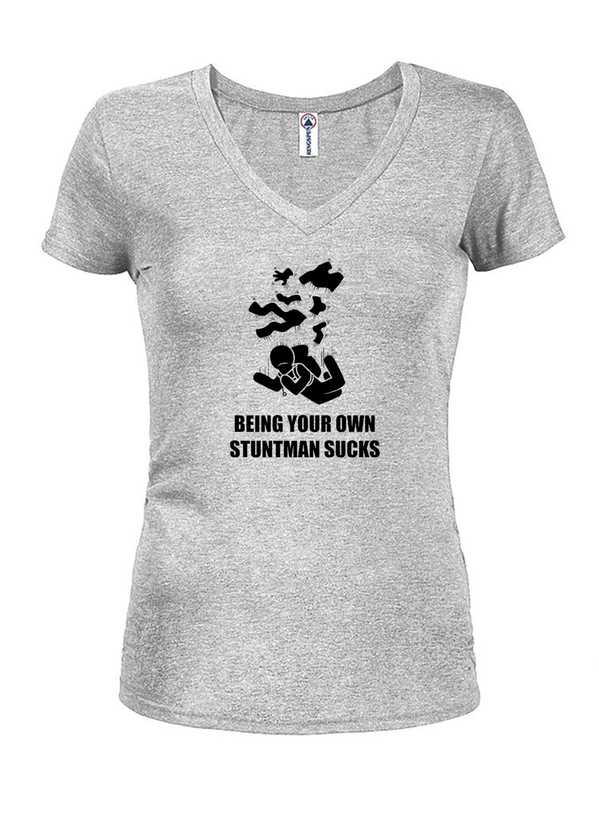 Being Your Own Stuntman Sucks T-Shirt product image 15