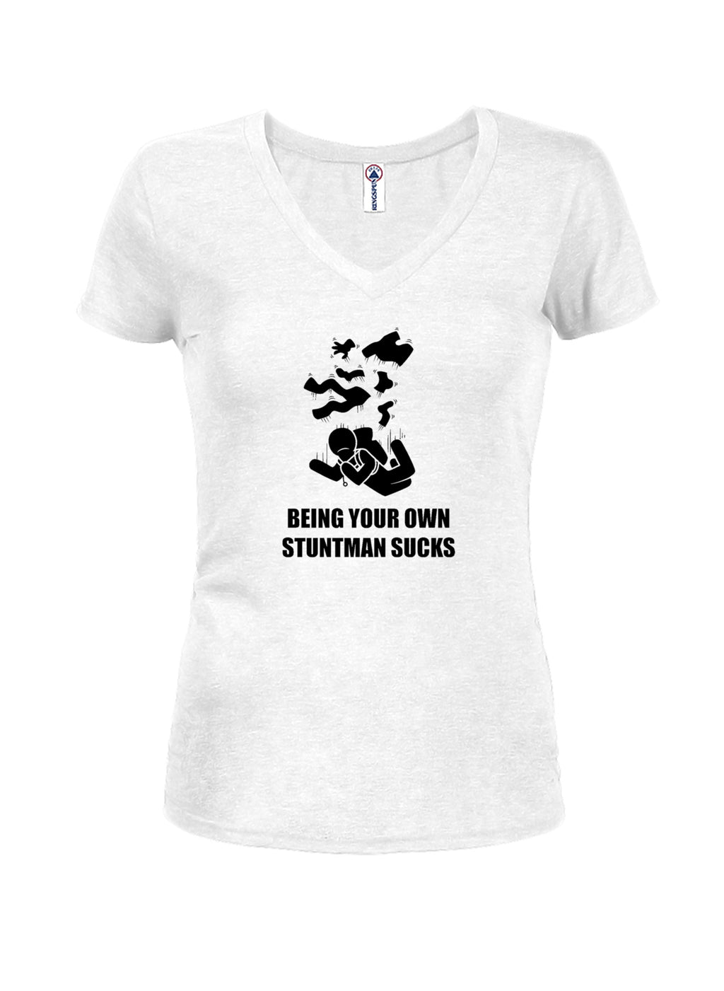 Being Your Own Stuntman Sucks T-Shirt product image 14
