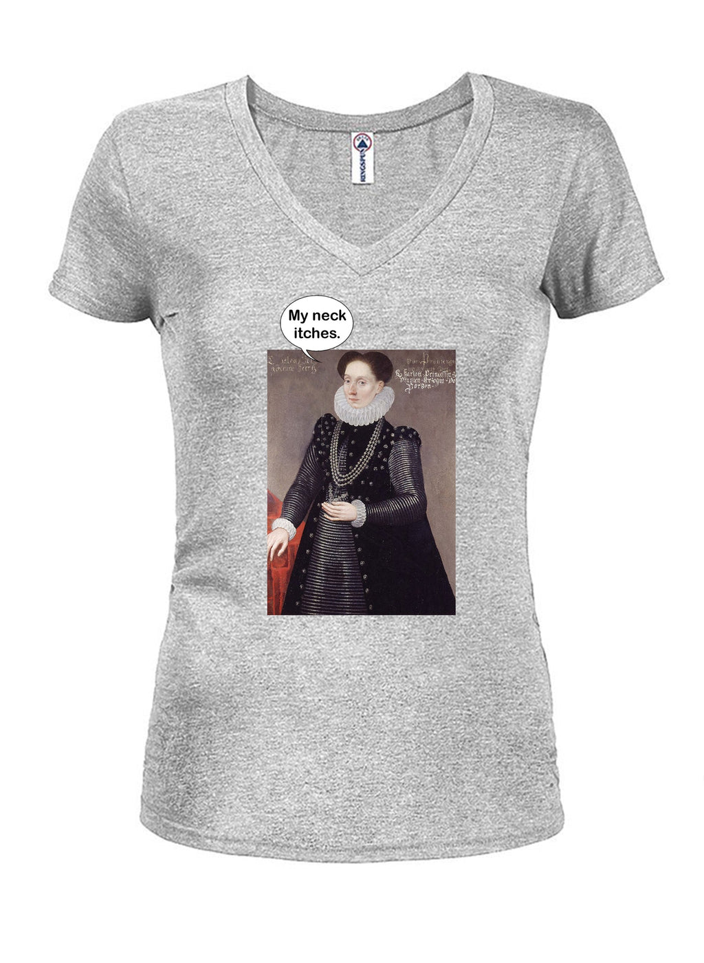 Charlotte Bourbon My neck itches T-Shirt product image 15