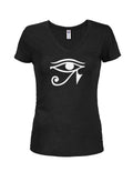 Eye of Horus Juniors V Neck T-Shirt product image 1