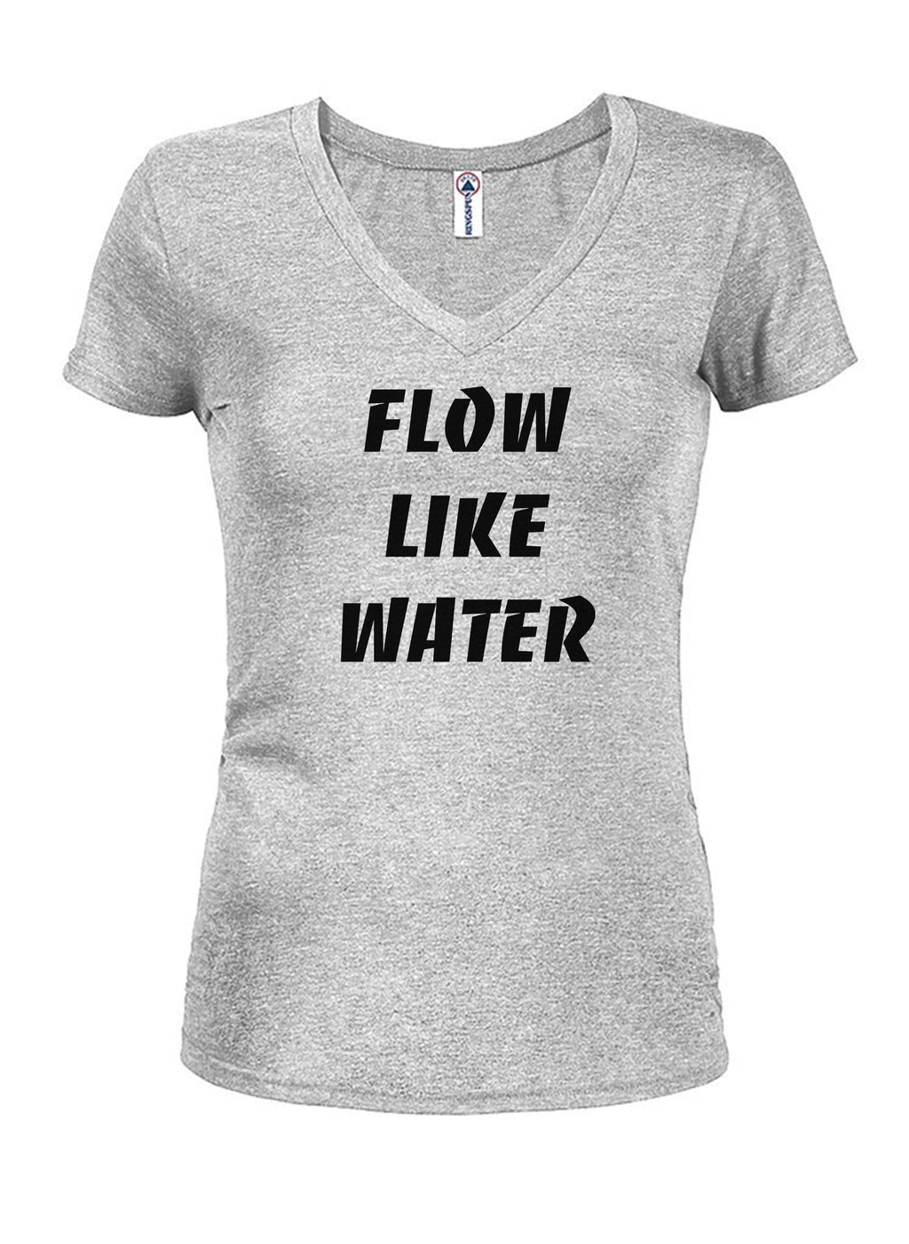 Flow Like Water Juniors V Neck T-Shirt product image 3