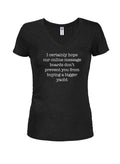 I certainly hope our online message boards Juniors V Neck product image 1