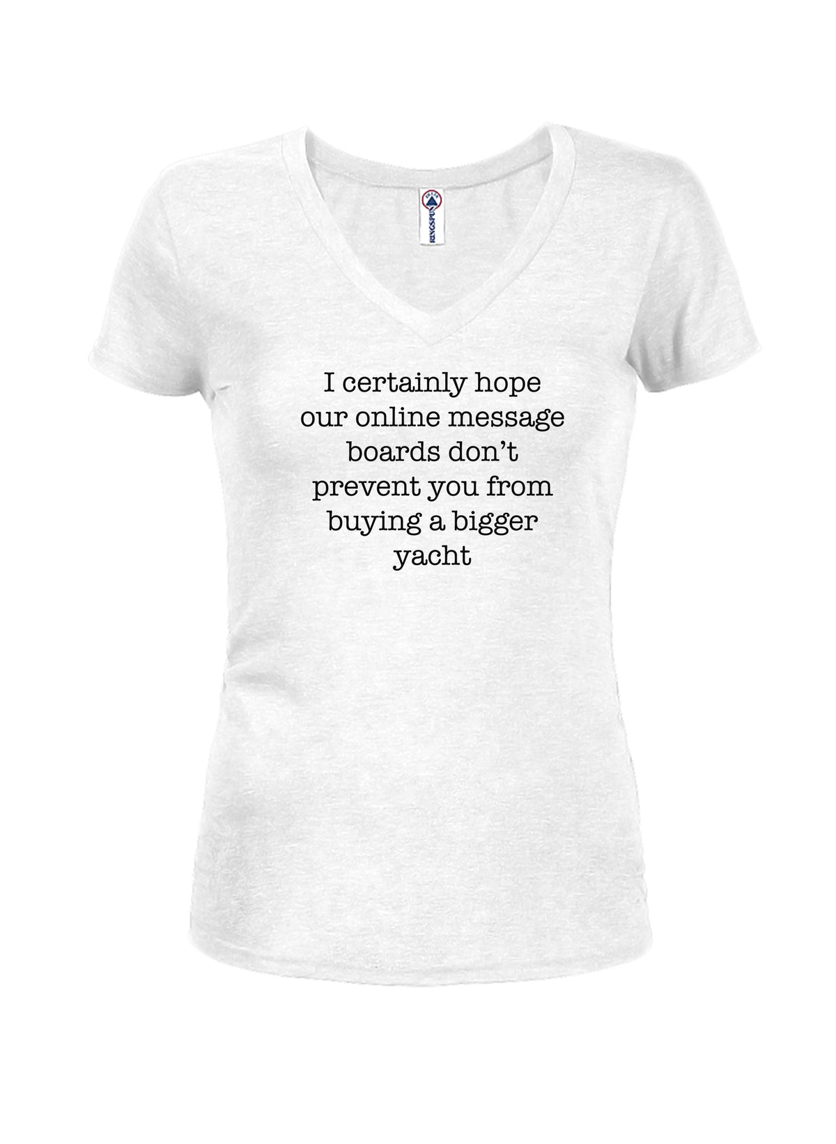I certainly hope our online message boards Juniors V Neck product image 2