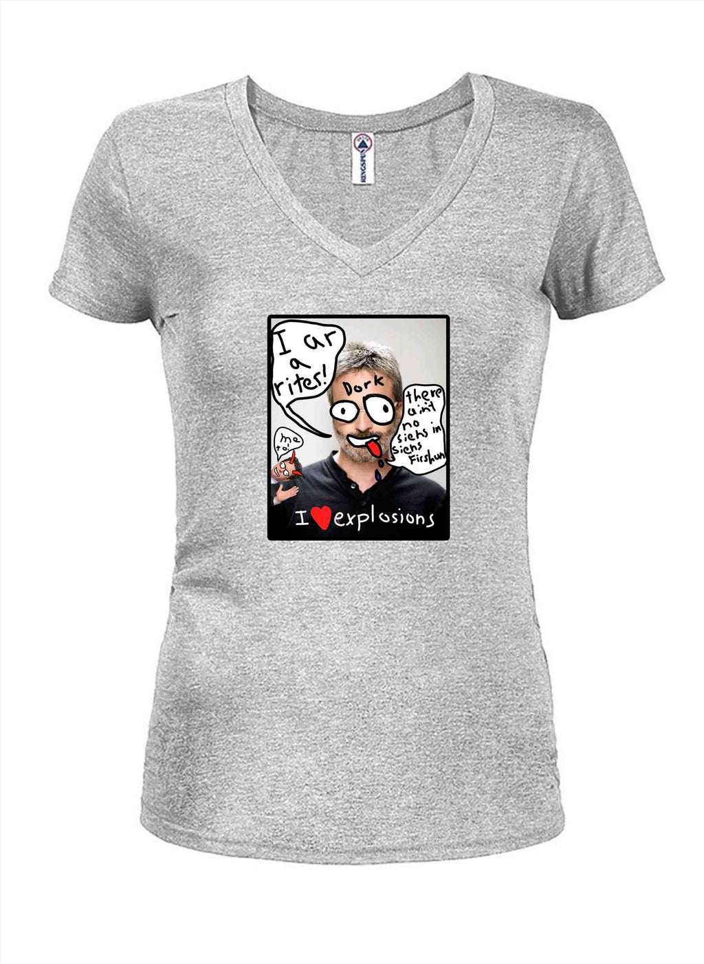 I'm a Sci Fi Riter Juniors V Neck T-Shirt product image 3