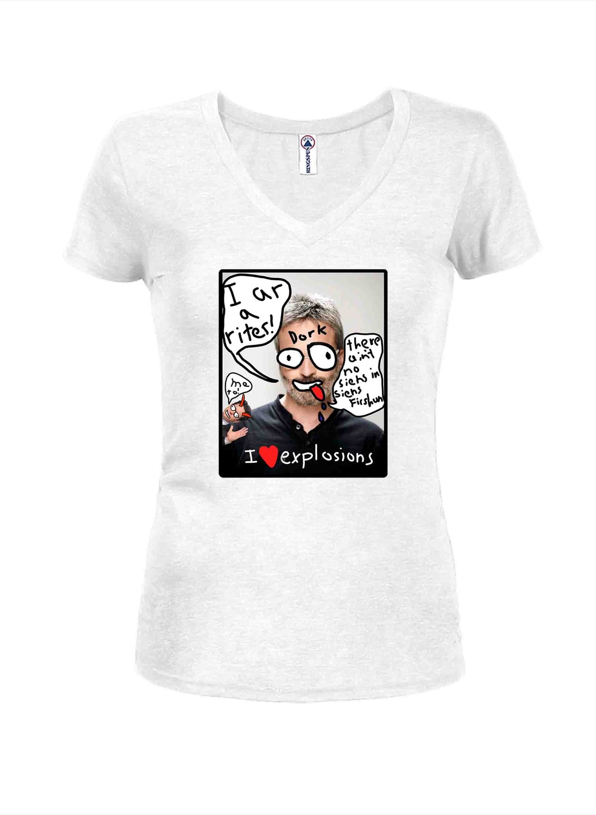 I'm a Sci Fi Riter Juniors V Neck T-Shirt product image 2