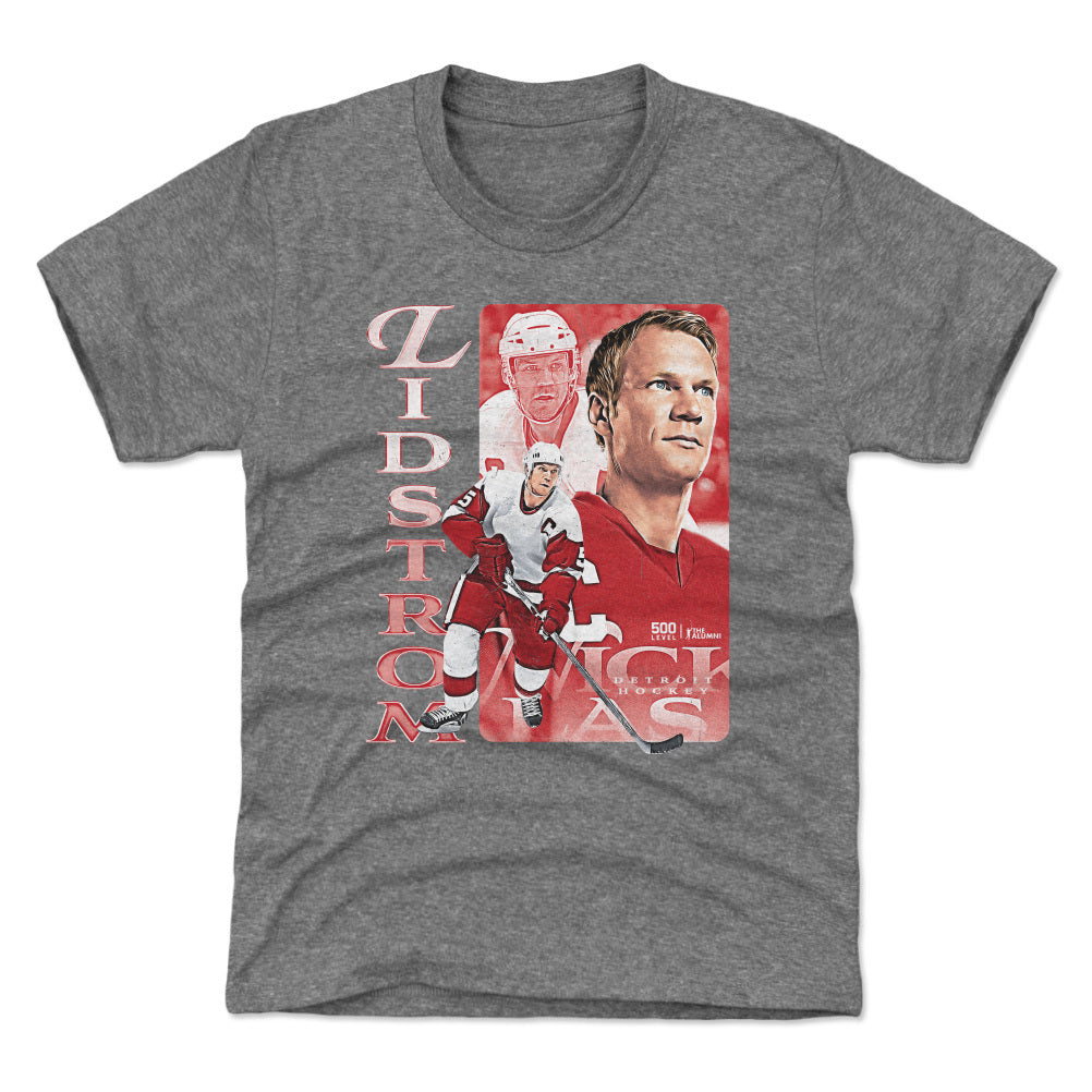Nicklas Lidstrom Detroit Vintage WHT product image 1