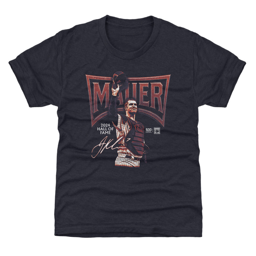 Joe Mauer Minnesota Banner Bitmap WHT product image 1