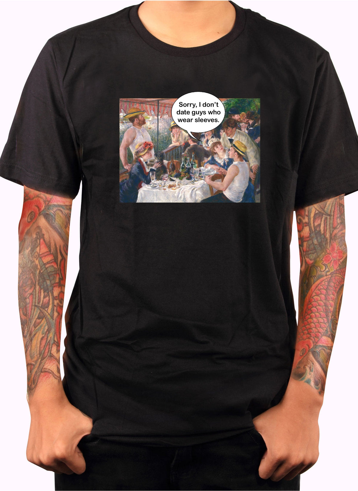 Luncheon of the Boating Party Rejection T-Shirt product image 2