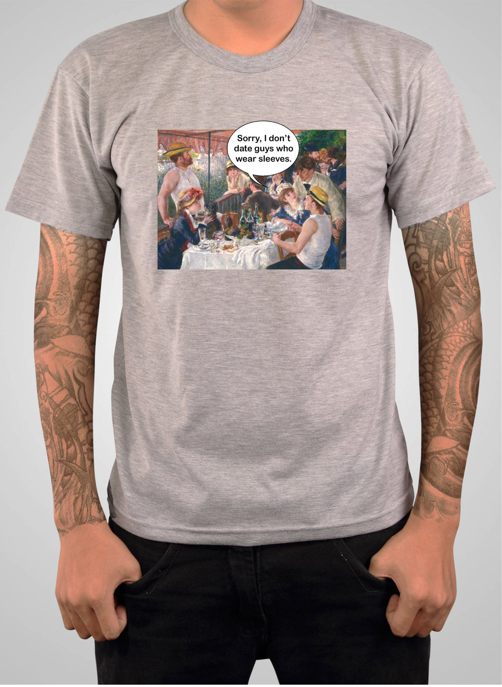 Luncheon of the Boating Party Rejection T-Shirt product image 6