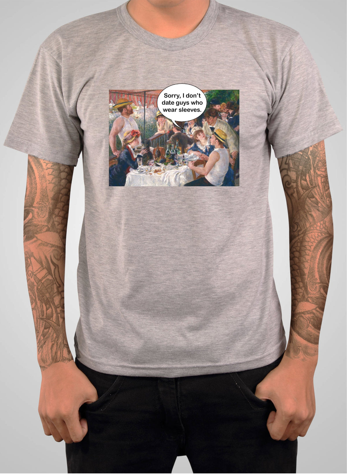 Luncheon of the Boating Party Rejection T-Shirt product image 6