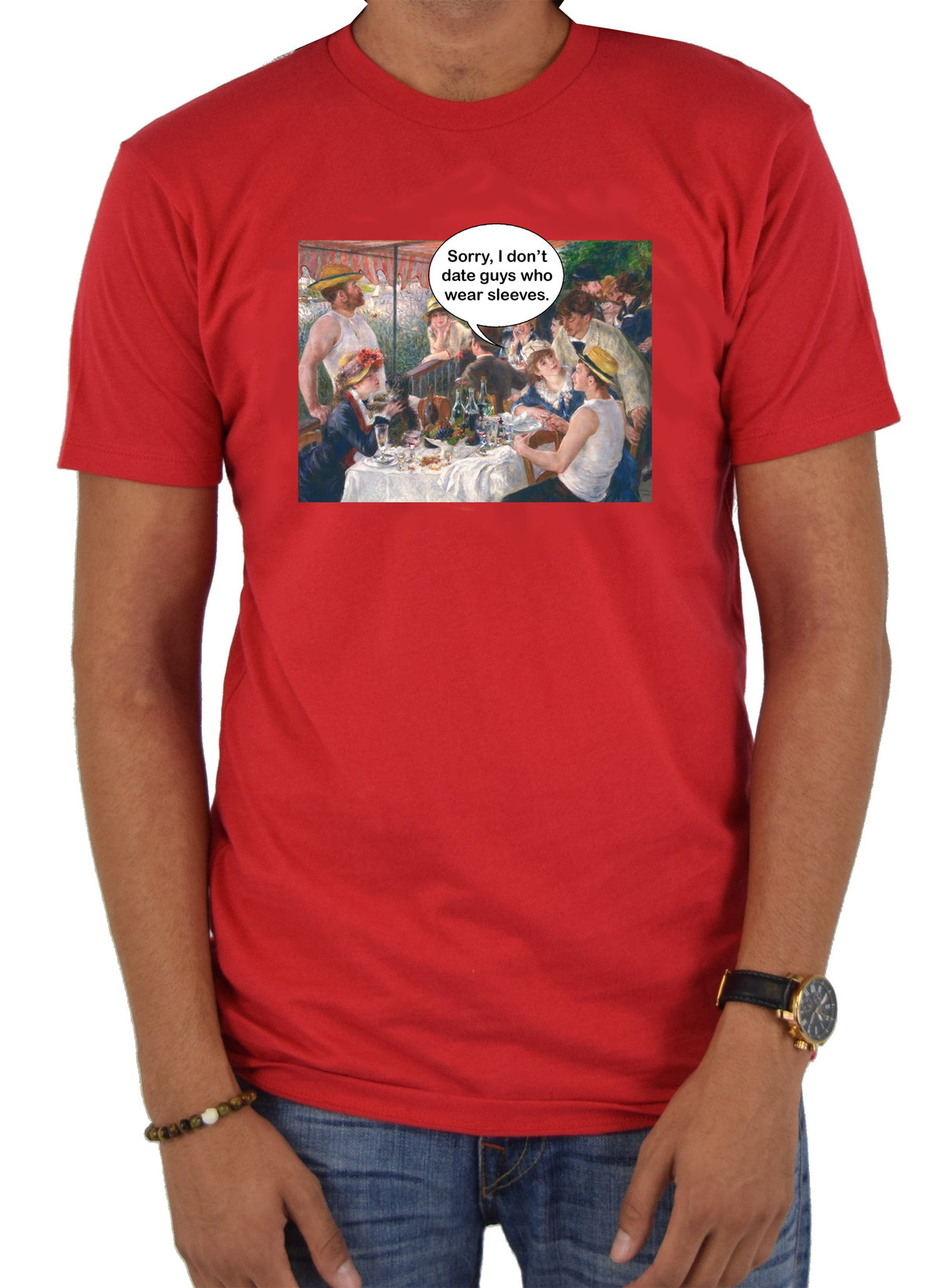 Luncheon of the Boating Party Rejection T-Shirt product image 5