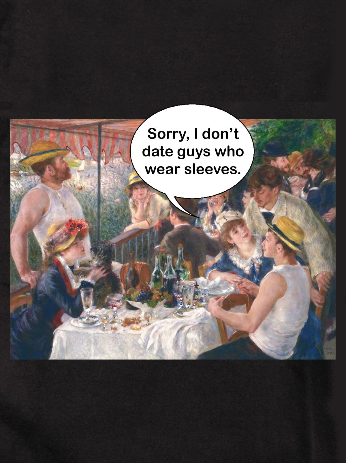 Luncheon of the Boating Party Rejection T-Shirt product image 1