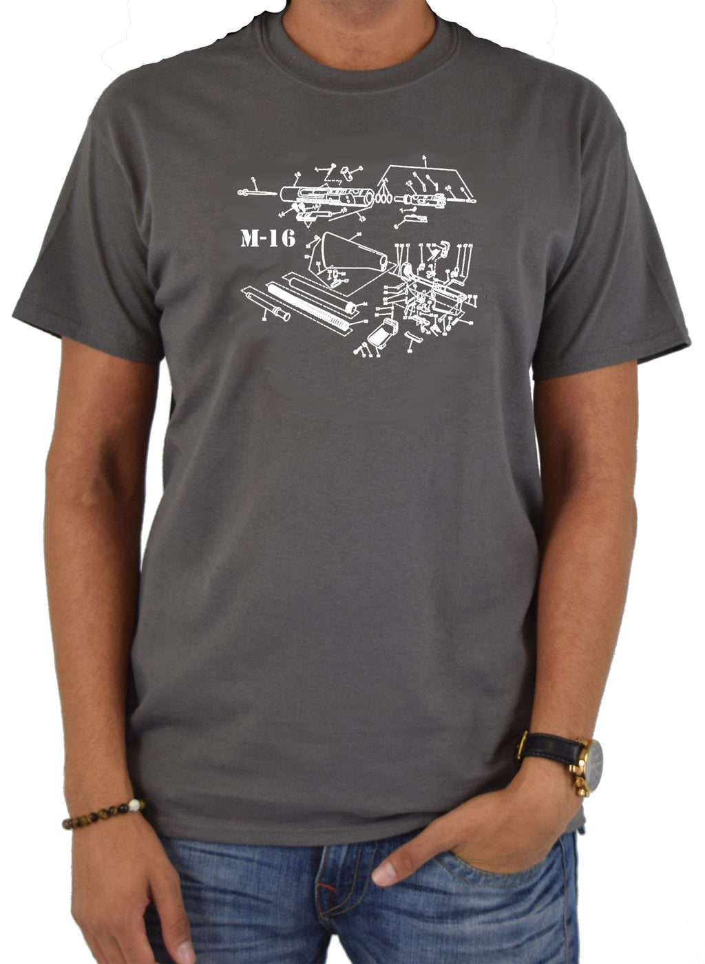 M-16 Schematic T-Shirt product image 4