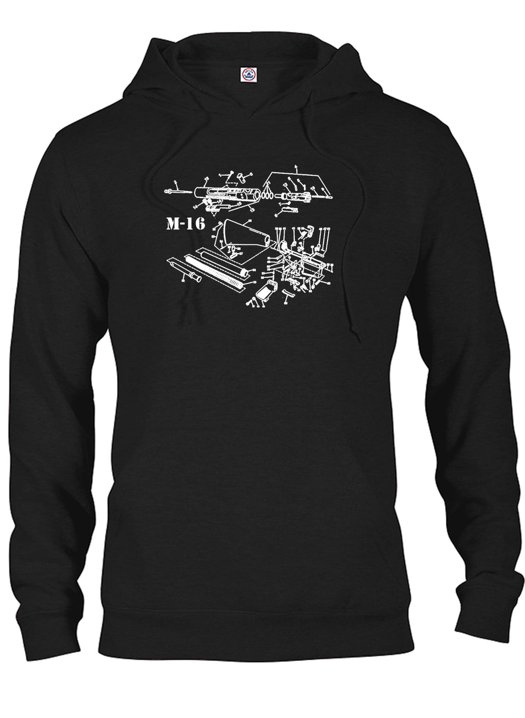 M-16 Schematic T-Shirt product image 8