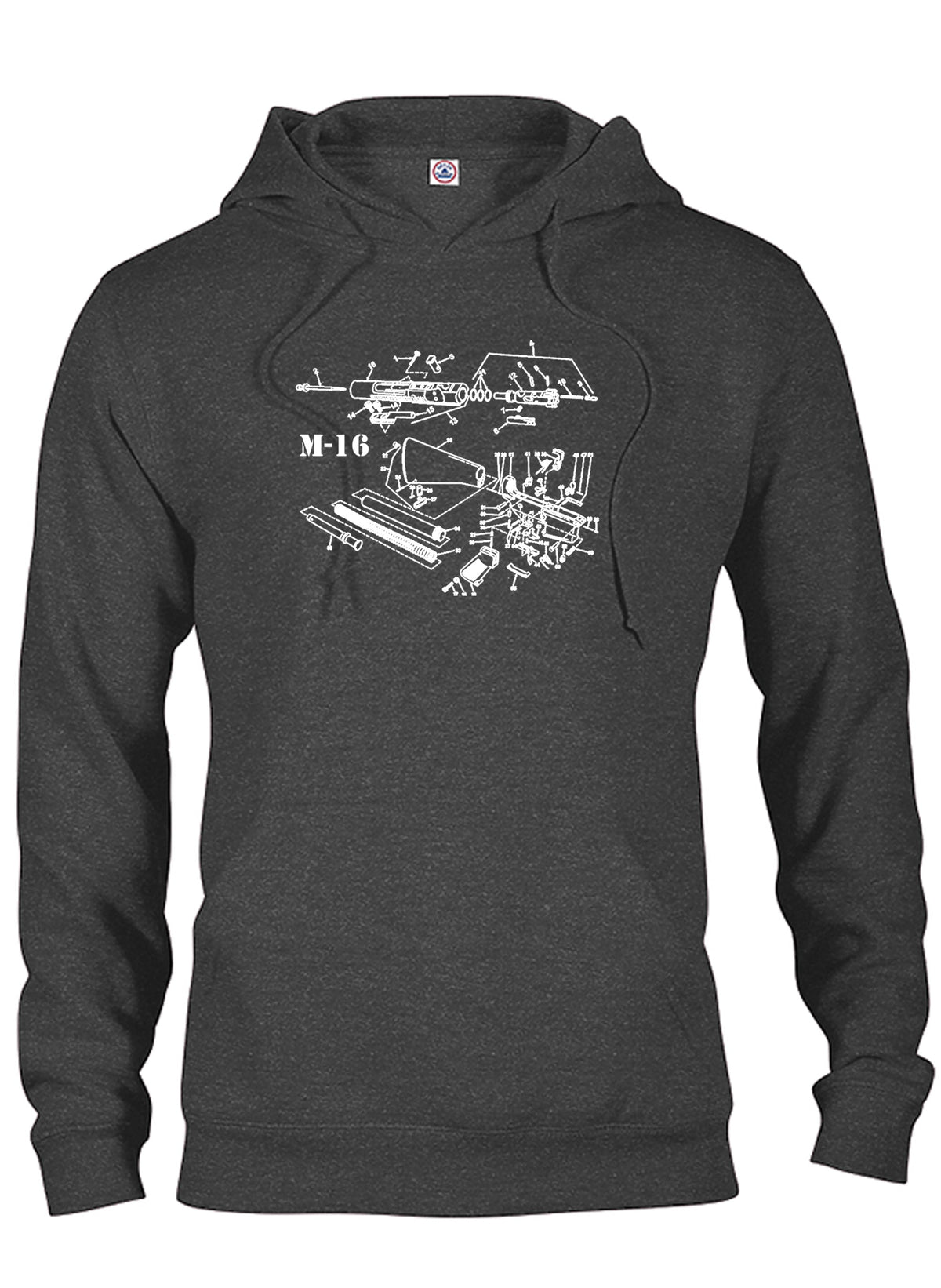 M-16 Schematic T-Shirt product image 10