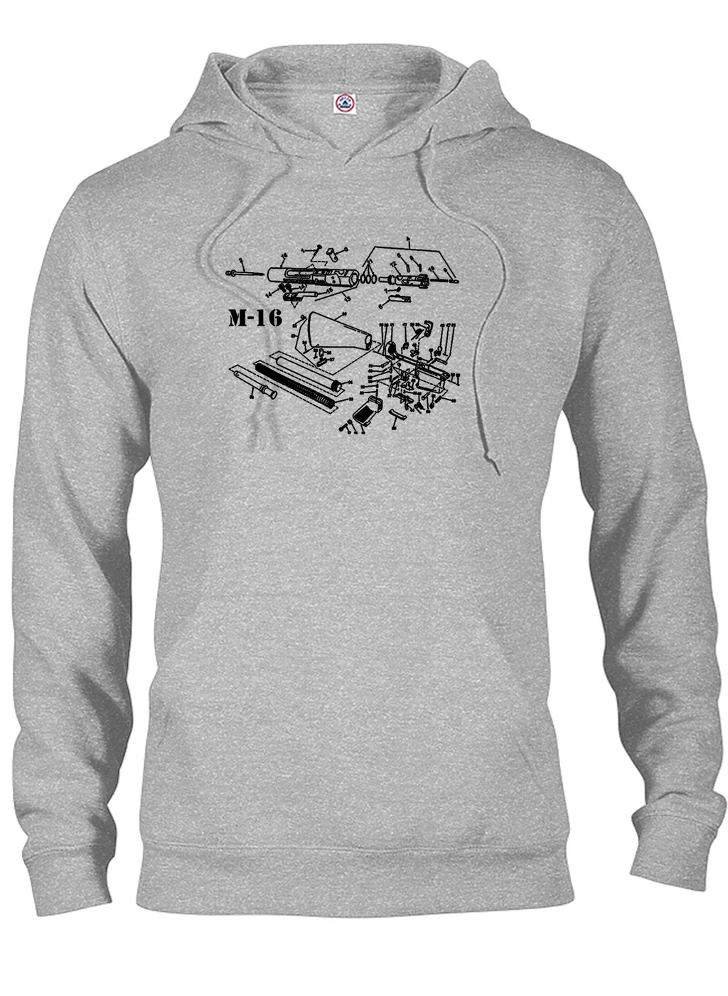 M-16 Schematic T-Shirt product image 12