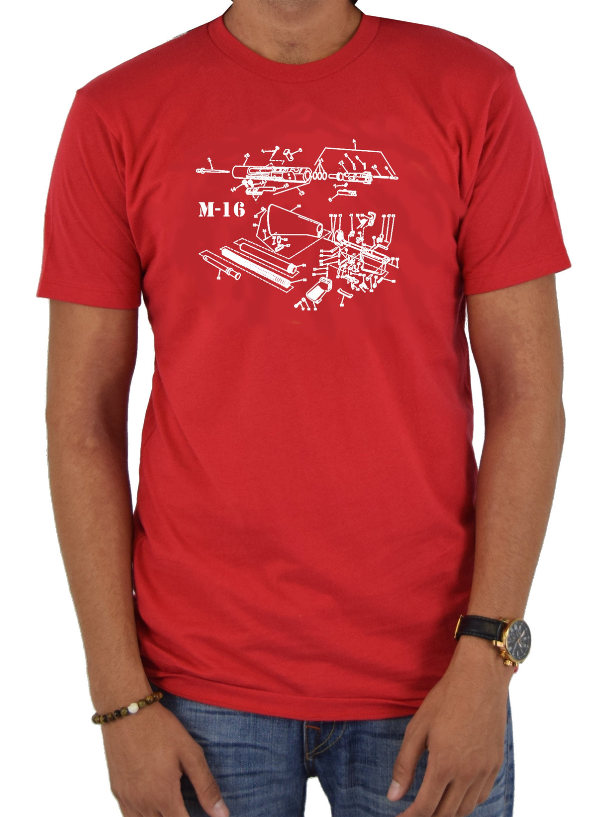 M-16 Schematic T-Shirt product image 5