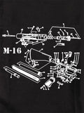 M-16 Schematic T-Shirt product image 1