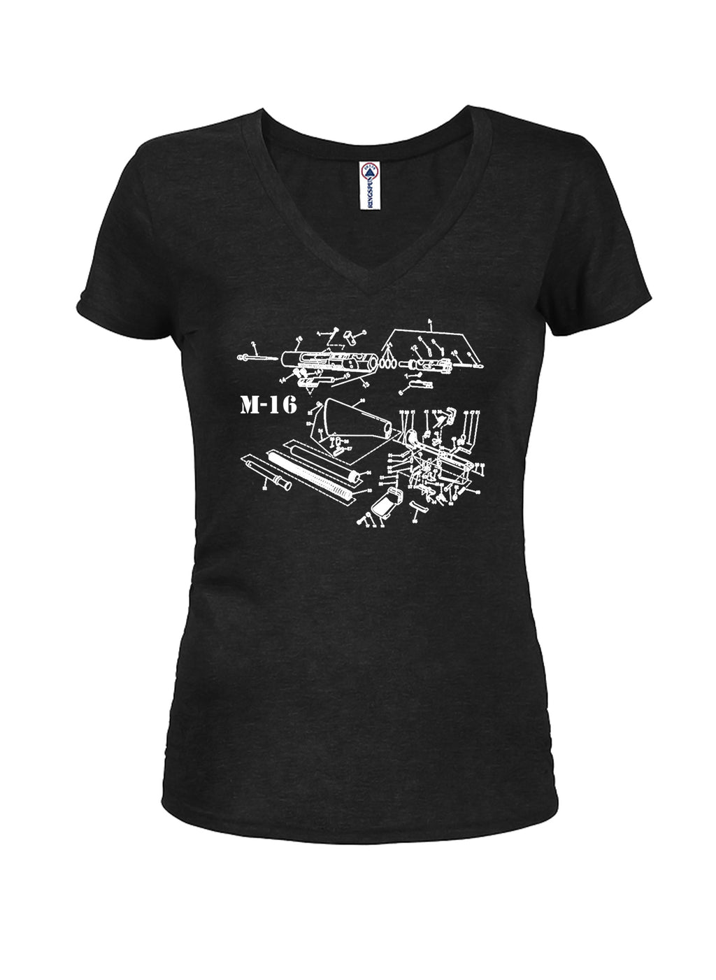 M-16 Schematic T-Shirt product image 13