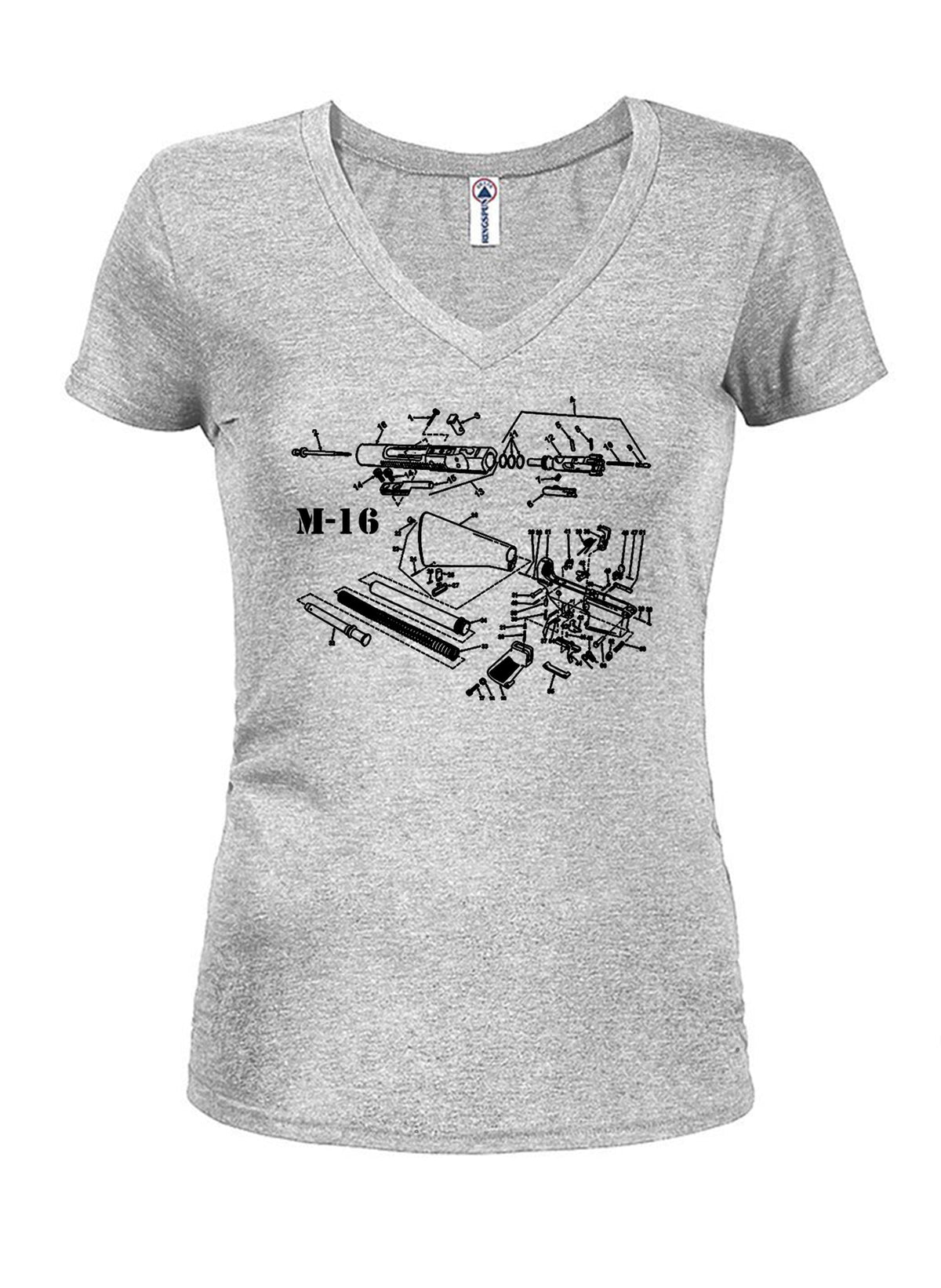 M-16 Schematic T-Shirt product image 15