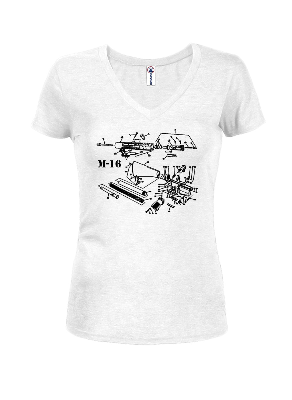 M-16 Schematic T-Shirt product image 14
