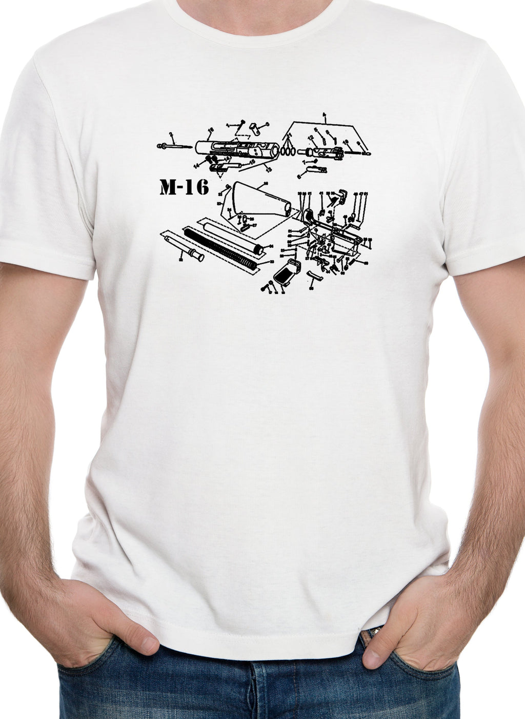 M-16 Schematic T-Shirt product image 7