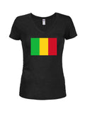 Malian Flag Juniors V Neck T-Shirt product image 1