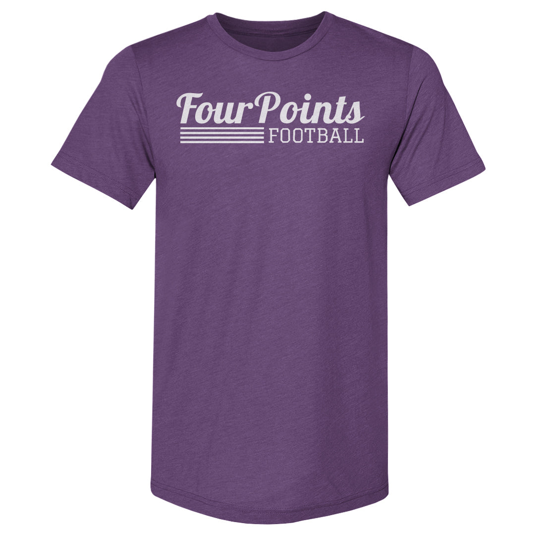Crown Trio Four Points Stripe Script WHT product image 2