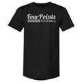 Crown Trio Four Points Stripe Script WHT product image 1