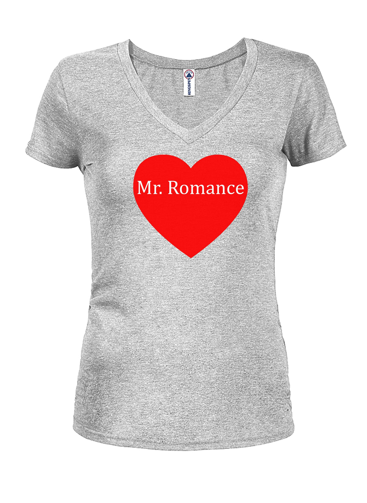 Mr. Romance Juniors V Neck T-Shirt product image 3