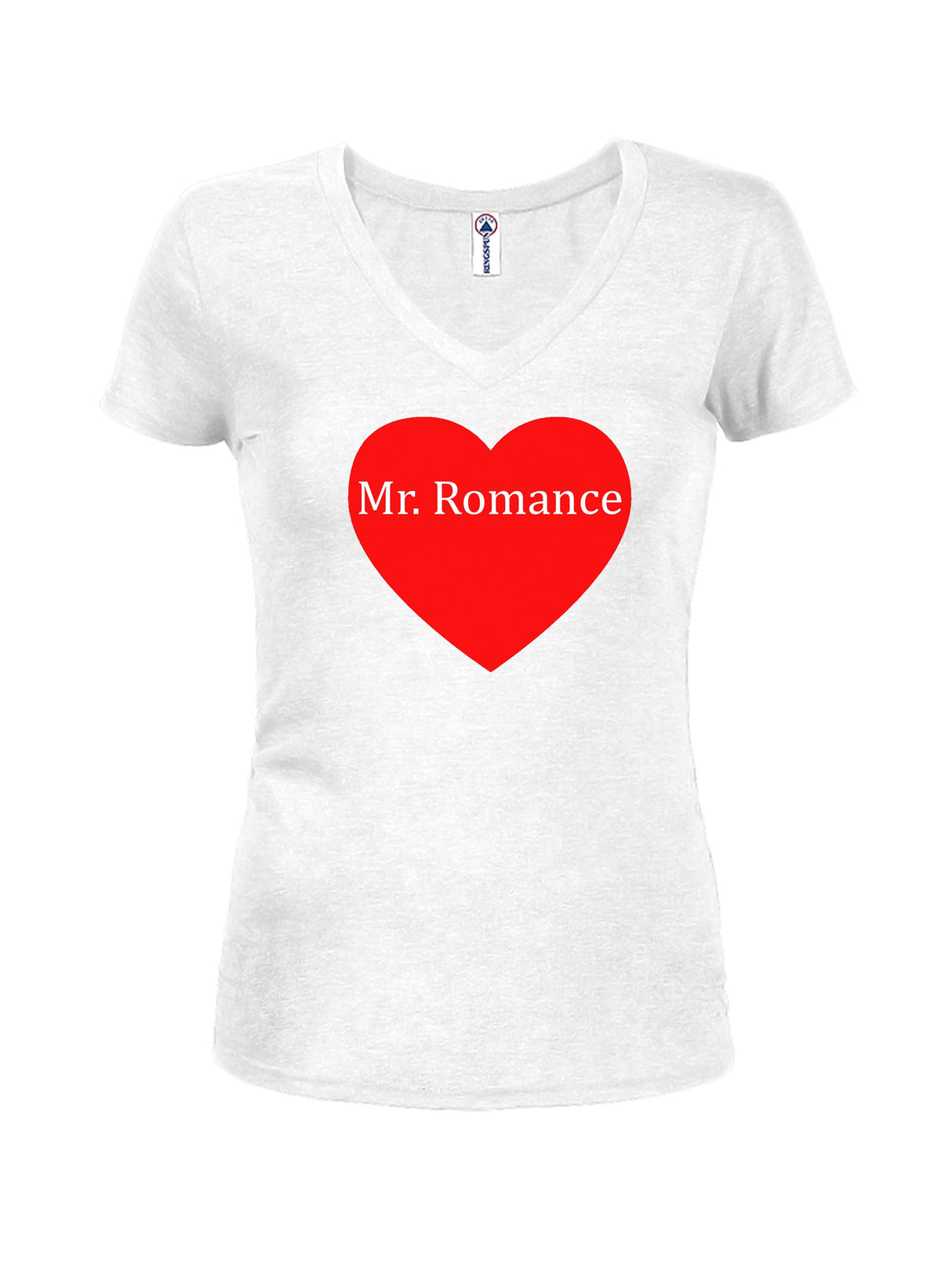 Mr. Romance Juniors V Neck T-Shirt product image 2